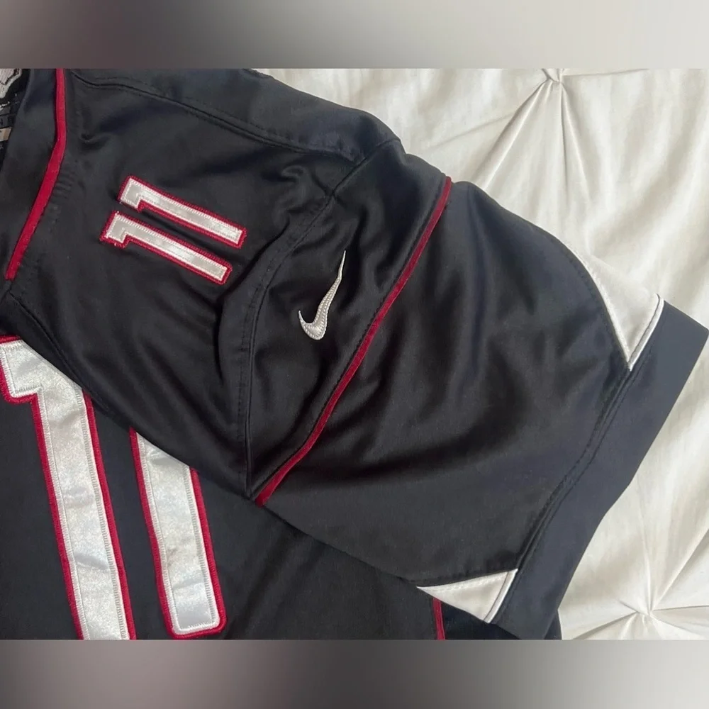Larry Fitzgerald Arizona Cardinals Nike On Field Youth Football Jersey